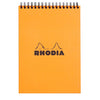 Rhodia -  Spiraalblok A5 lijn 160 pagina's 80gr oranje
