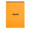 Rhodia - Bloc spirale A4 ligne 160 pages 80gr orange | 5 pièces