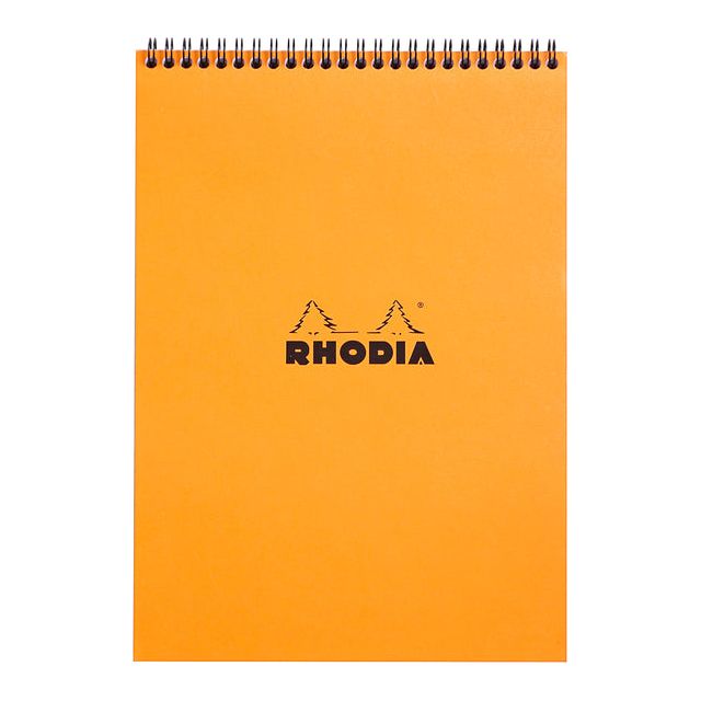 Rhodia - Spiralblock A4 Linie 160pag 80gr oder