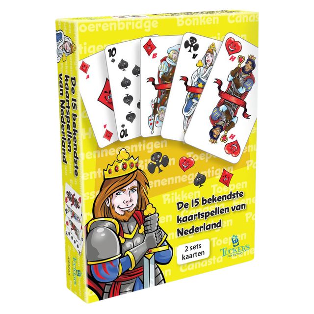 Tucker’s Fun Factory -  Spel de 15 bekendste kaartspellen