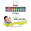 Pentel - Gelwriter BL77 Energel médium assorti 12 pièces