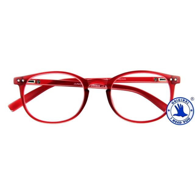 I Need You - Lesebrille +2,00 dpt Junior rot
