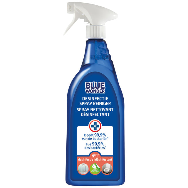 Blue Wonder - Desinfectiereinigerspray blue wonder 750ml | 6 stuks