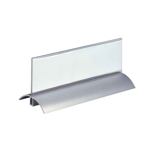 Durable - Plaque signalétique de table Presenter De Luxe 61x210mm 2 pièces