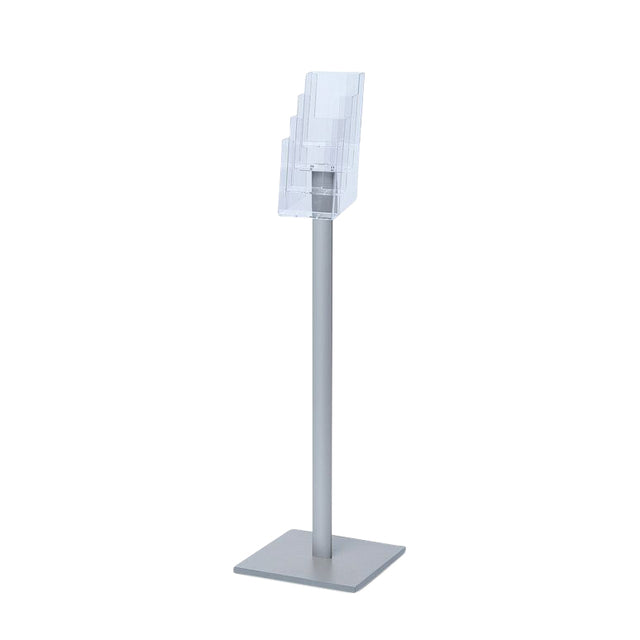 Quantore - Prospekthalter mit Ständer 4x 110x140x30mm