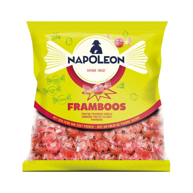 Napoléon - Candy Napoléon Bag à framboise 1 kg | 5 pièces