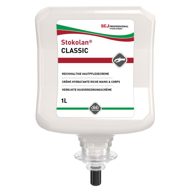 SC Johnson -  Handcreme scj stokolan classic 1l | 6 stuks