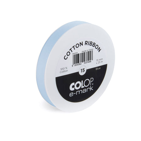 Colop - Ruban E-mark 15mmx25m bleu