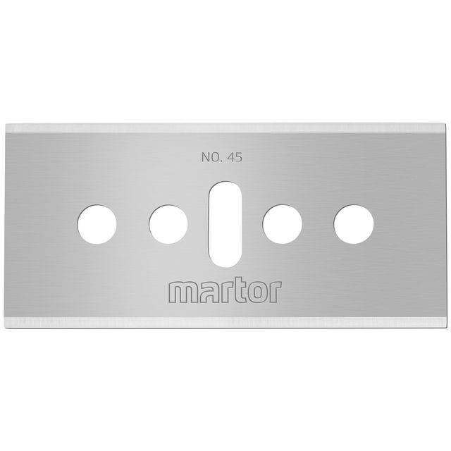 Martor - Couteau de rechange rectangulaire no. 45 10 pièces