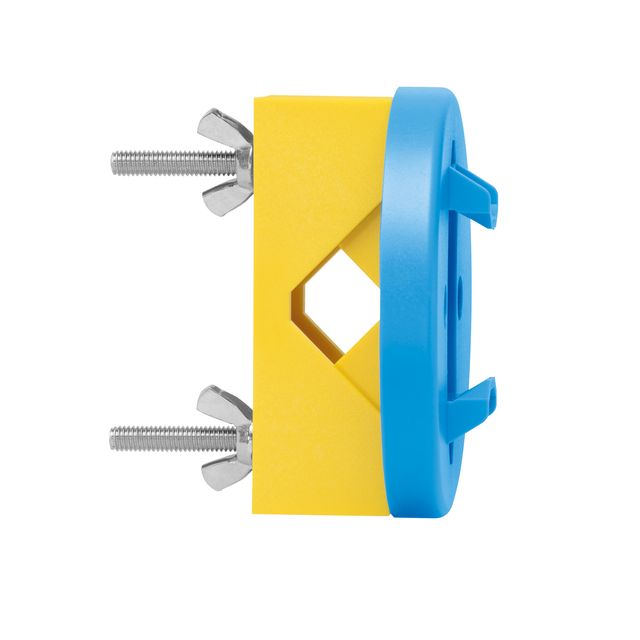 Martor - Support mural pour bac de collecte de lames usagées jaune