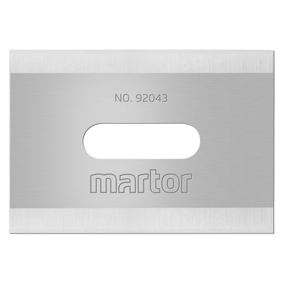 Martor - Couteau de rechange rectangulaire no. 92043 10 pièces