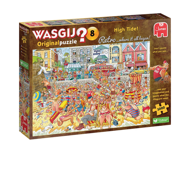 Jumbo - Puzzel wasgij retro orginal 8 vloed 1000 stukjes