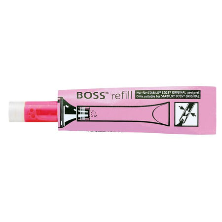 Stabilo -  Inkt om na te vullen -BOSS ORIGINAL navulling, roze, per stuk