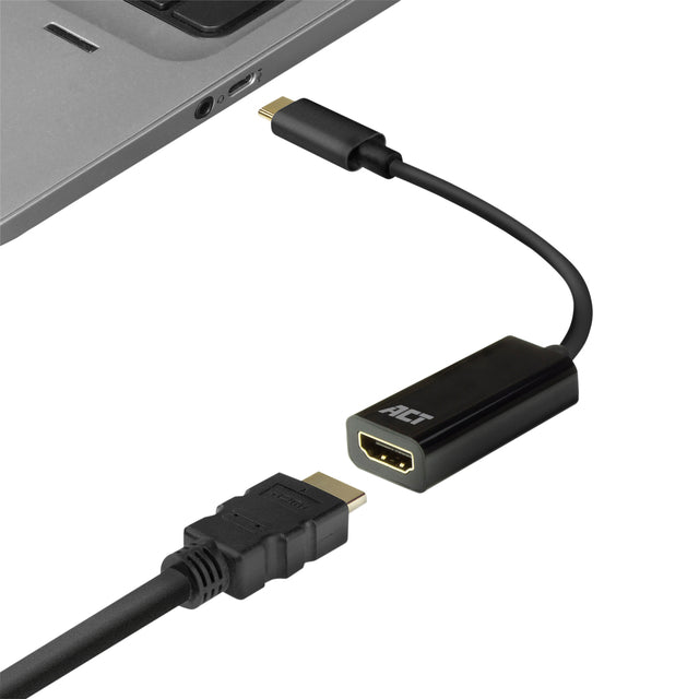 ACT - Adapter act usb-c naar hdmi 4k 30hz 0.15 meter