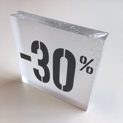 Klika - Bloc discount acrylique -30% transparent mat