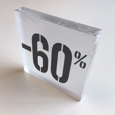 Klika - Bloc discount acrylique -60% transparent mat