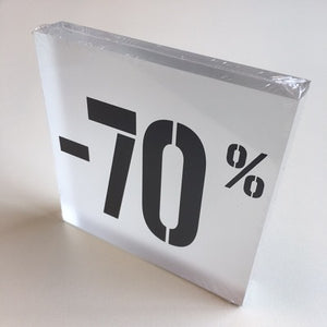 Klika - Acryl-Rabattblock -70 % matt transparent 8 Stück