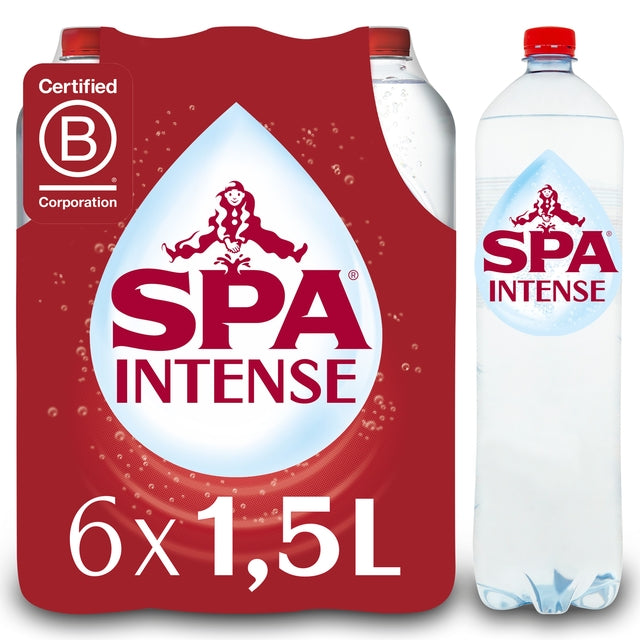 Spa - Bouteille PET WaterIntense rouge 1,5 litres