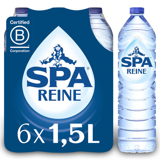 Spa - Waterreine Blue Petfless 1,5 litres | 6 pièces