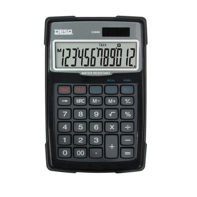 Desq - Calculatrice Grande Eau Résistante à la poussière
