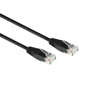 ACT - Kabel CAT6 Netzwerk Kupfer 0,9 Meter schwarz