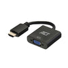 ACT - Adaptateur HDMI vers VGA avec audio 0,15 mètres