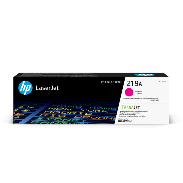 HP - Cartouche toner w2193a 219a rouge