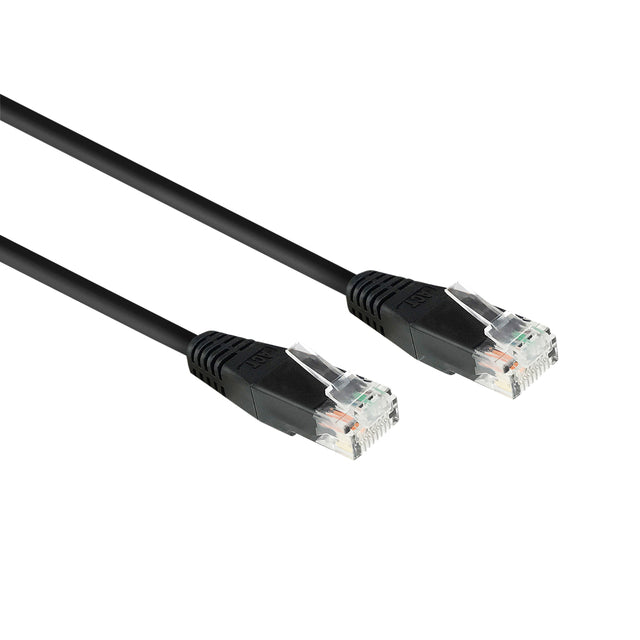ACT -   Zwart 2,0 meter U/UTP CAT6 patchkabel met RJ45 connectoren