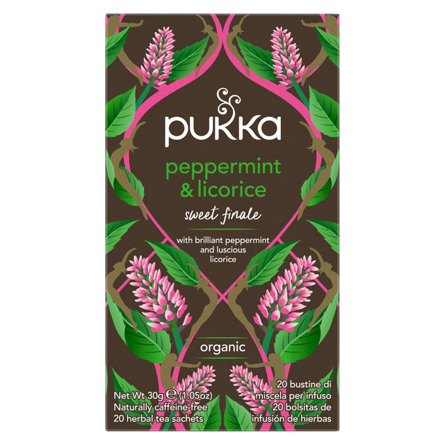 Pukka - Tee Pfefferminz-Lakritze 20 Beutel