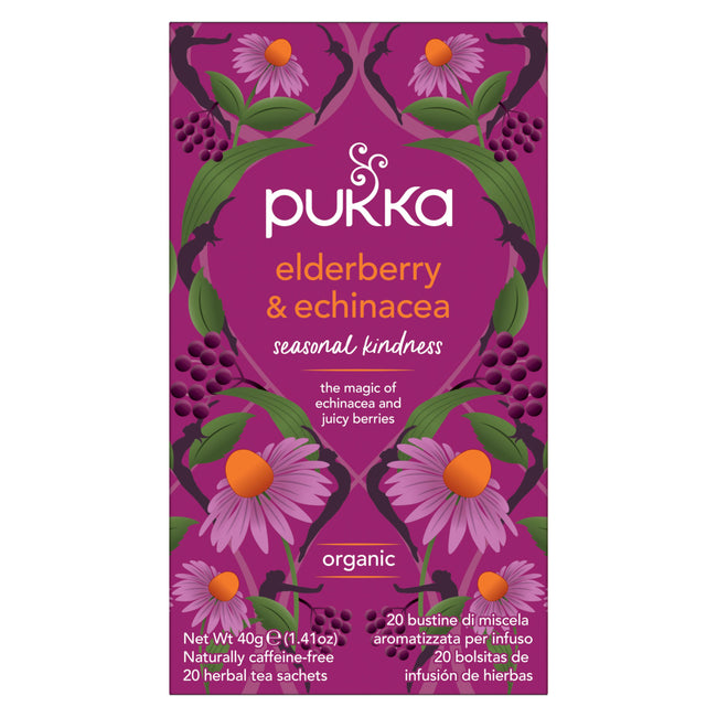 Pukka - Thé sureau et échinacée 20 sachets