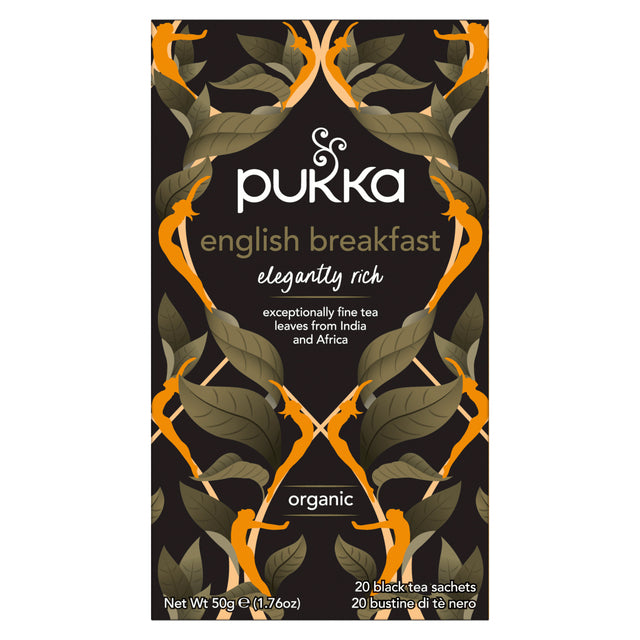 Pukka - Bio de thé, petit-déjeuner anglais, pak de 20 pièces