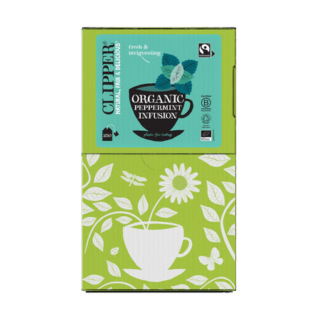 Clipper - Thé infusion menthe poivrée bio 250 sachets