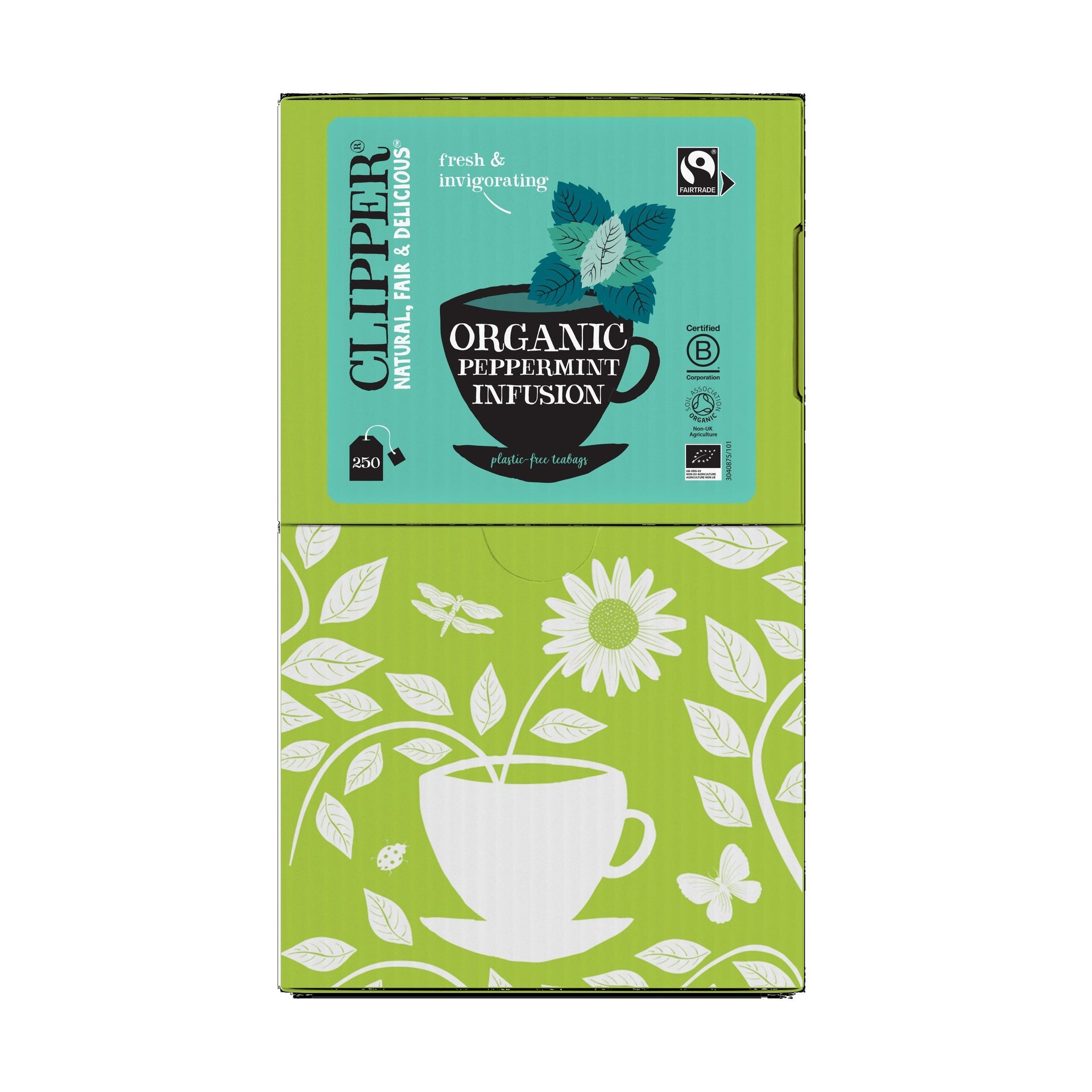 Clipper - Thé infusion menthe poivrée bio 250 sachets