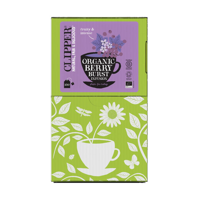 Clipper - Thé infusion berry burst bio 250 sachets
