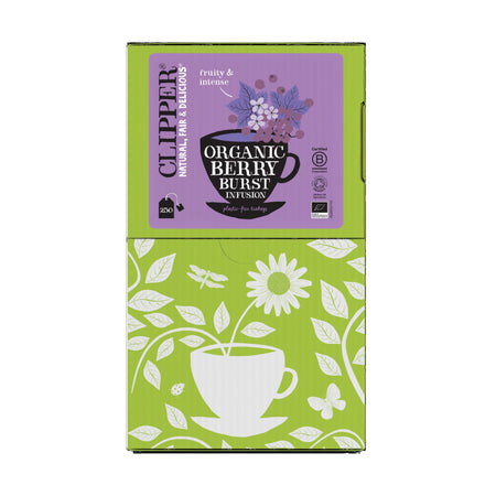 Clipper - Thé infusion berry burst bio 250 sachets
