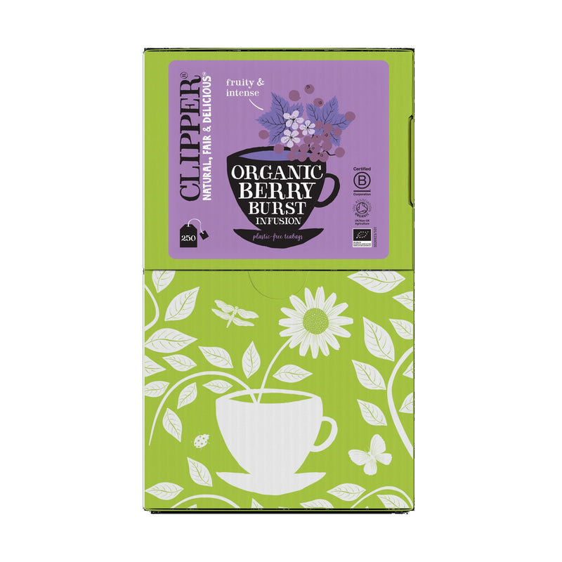 Clipper - Thé infusion berry burst bio 250 sachets