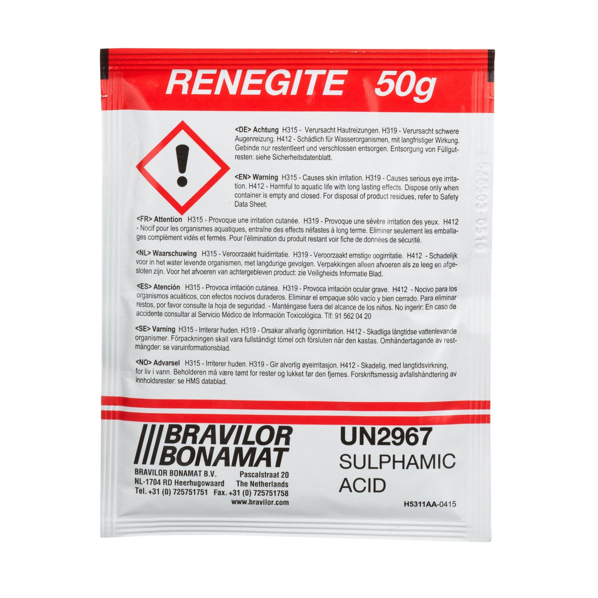 Bravilor Bonamat - Détartrant Renegite pour machines à café