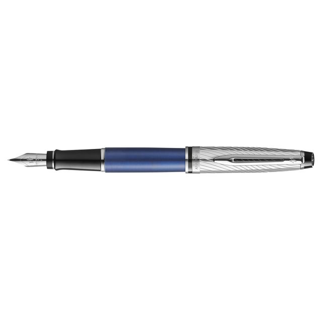 Waterman -  Vulpen expert metallic ct m blauw