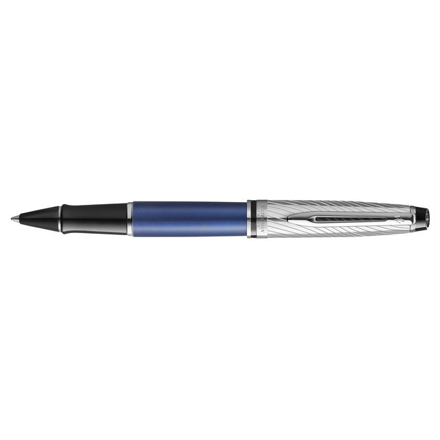 Waterman - Tintenroller Expert metallic Blue CT fein