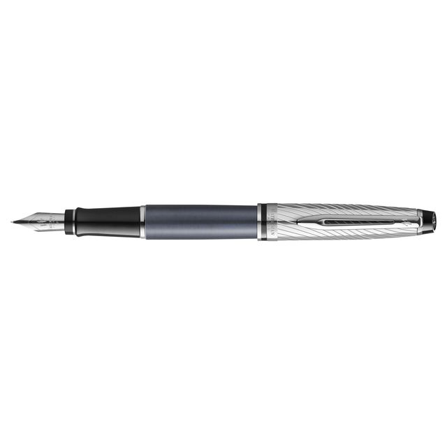 Waterman -  Vulpen expert metallic ct f steengrijs