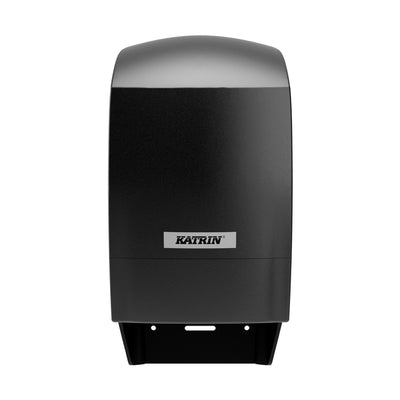Katrin - Système distributeur de papier toilette rouleau duo noir 77519