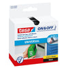 Tesa - Velcro® On Off Selbstklebend 2,5mx20mm schwarz | 6 Stück