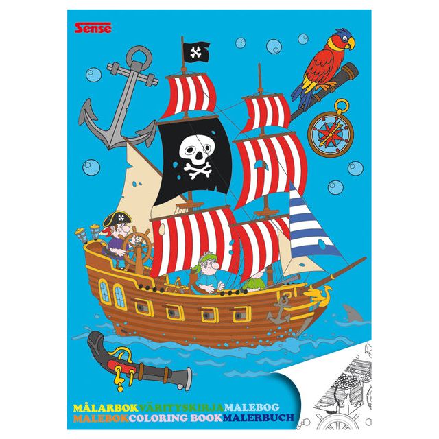 Sense - Couleurs Coloring Book Piraten