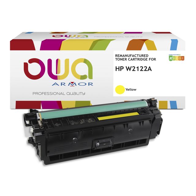 OWA -  Tonercartridge  hp w2122a geel