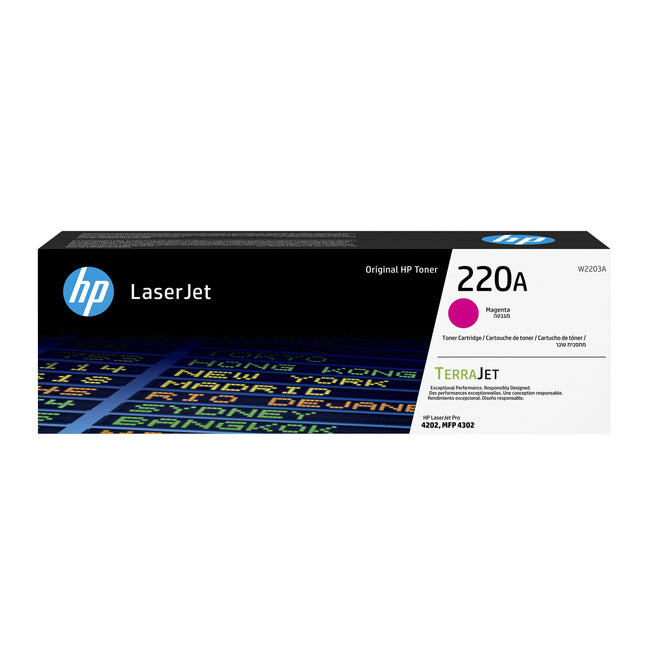 HP - Cartouche toner w2203a 220a rouge