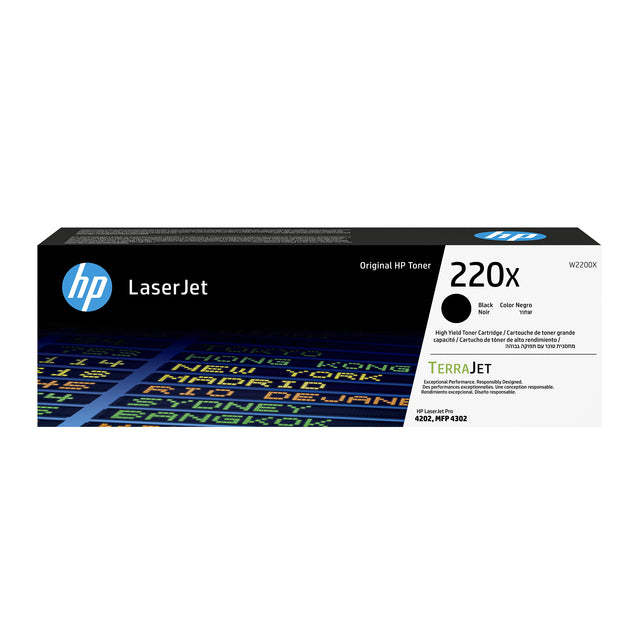 HP -  Tonercartridge  w2200x 220x zwart