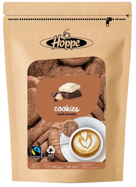 Hoppe - Cookies Hoppe Cookies Fairtrade Double Chocolate