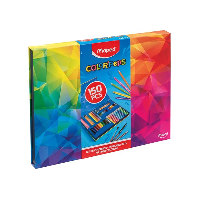 Maped - Set de dessin Color'Peps 150 pièces assortis