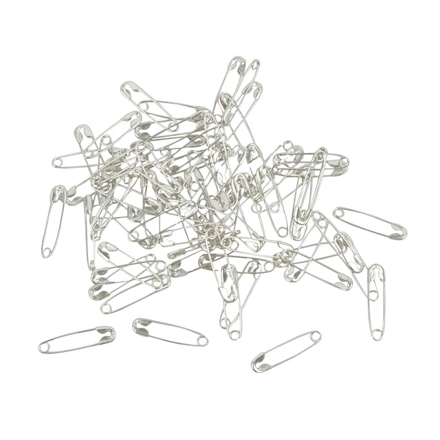 Creotime - Sicherheitsnadel Creativ Company silberfarben 22mm 500 Stück