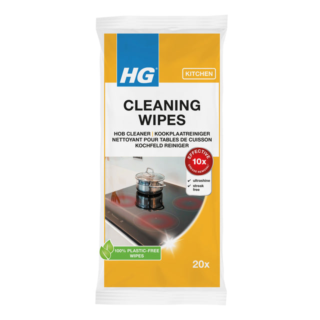 HG - Claies de cuisson Cleaner Cloths HG Wipes 20 pièces